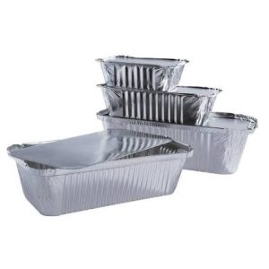 Barquettes Aluminium Rectangulaire avec Couvercle